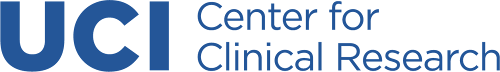 Logo for UCI Center for Clinical Research. 