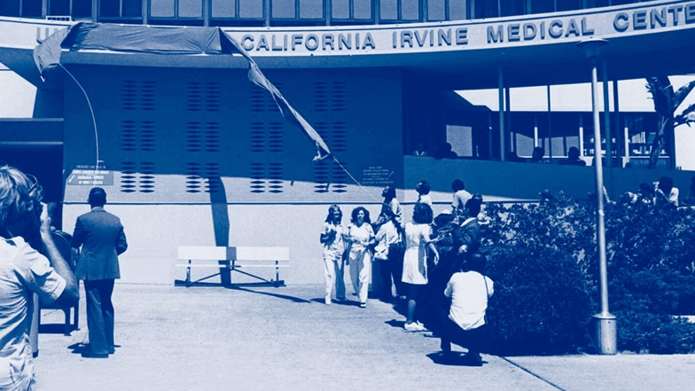 Vintage archive photo of UCI Health - Orange